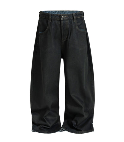 BRUISE WAXED DENIM